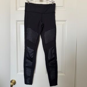 Alo Yoga High Waist Moto Leggings Black XS